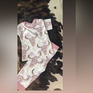 Girls Highland Cow Set